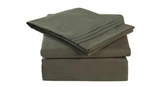 Maevis Bed Sheet Set Microfiber Hypoallergenic 3-PIECE Deep Pocket Twin Grey. Fixed Price $24.26.