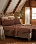 Embroidered Barbed Wire Western Plains Super Soft Set. Fixed Price $36.95.