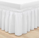 White Queen 15 Inch Drop Wrap Around Dust Ruffles. Fixed Price $22.34.