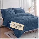 Stylish King Size Bedding Set - Easy Care, Soft Comfort. Fixed Price $87.19.
