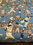 Vintage Major League Baseball Double Bed Sheet Set Flat Fitted Two Cases. Fixed Price $25.00.