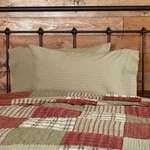 Farmhouse Standard Ticking Stripe Pillow Case Set Of 2 Bedroom Decor Vhc Brands. Fixed Price $25.95.