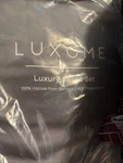 Luxome Luxury Sheet Set Queen 100% Viscose Bamboo 400TC Charcoal Gray New. Fixed Price $189.89.