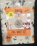 Disney Halloween Full Size Sheet Set New Mickey Mouse & Minnie. Fixed Price $39.99.