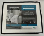 Beautyrest Full Sheet Set 4-PCS Cotton Blend Deep Pocket Machine Washable White. Fixed Price $49.99.
