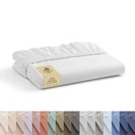 Fitted Sheet Deep Pocket Bed Linen Cotton Crisp King Size White Home. Fixed Price $43.16.