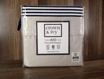 Crown And Ivy Twin Sheet Set (pebble) Wrinkle Free, Flex Fit, Moisture Wicking. Fixed Price $13.30.