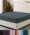 Queen Fitted Sheet - Bottom Deep Pocket Soft Microfiber Shrinkage An. Fixed Price $20.95.