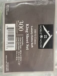 Noble House King 300 Thread Count Sheet Set - Gray. Fixed Price $87.87.