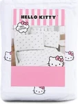 New Hello Kitty With Pink Bow White Full Size Sheet Set Jay Franco & Sons. Fixed Price $59.97.