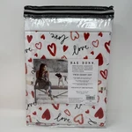 Rae Dunn Love Hearts 3 Pc. Twin Sheet Set Valentines Embroidered Pillowcase Nwt. Fixed Price $29.98.
