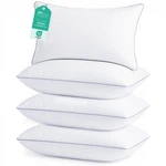 Almohadas Sasttie Queen 4 Piezas Lavables Con Relleno Alternativo De Plumon. Fixed Price $82.24.