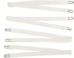 Set, 4 Pieces To 82' Adjustable Under Mattr Bed/fitted Sheet. Fixed Price $16.04.