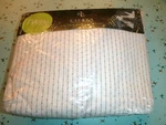 Nip Ralph Lauren Twin Deep Fitted Sheet Cross Stripe Red Pattern 100% Cotton. Fixed Price $39.00.
