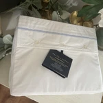 Ralph Lauren Palmer Percale Queen Flat Sheet Pale Sky Blue Organic Cotton Nwt. Fixed Price $35.99.