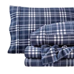 Bare Home Flannel Sheet Set Prints - 100% Cotton Deep Pocket. Fixed Price $64.99.