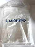 Lands End 400 Ct Supima Cotton Sateen Twin Xl Cream Flat Sheet Only, New Bag. Fixed Price $24.95.