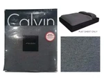 Calvin Klein Flat Sheet Modern Cotton Body Full Size Solid Charcoal Grey. Fixed Price $45.00.