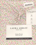 Laura Ashley Queen Sheet Set Emogene Peach Pink Floral 4PC Cottage Farmhouse. Fixed Price $68.39.