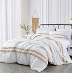 Chezmoi Collection Rana 7-PIECE Boho Clip Jacquard Bed In Bag Comforter Set. Fixed Price $69.99.