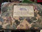 New: Crown Crafts Amerine Queen Size Sheet Set. Fixed Price $24.99.