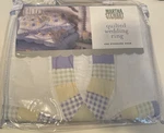 Vintage 1999 Martha Stewart Wedding Ring Quilted Standard Sham New. Fixed Price $37.46.