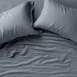 California King 100% Linen Sheet Set Mineral Blue - Casaluna. Fixed Price $70.99.