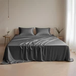 King Size Set Silk Soft Austrian Eucalyptus Tencel Lyocell Bed Sheets-o. Fixed Price $116.99.