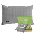 Terra Grounding Pillow Case King Size 20X37IN Premium Fabric Blend Org.... Fixed Price $77.39.