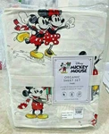 Pottery Barn Kids Teen Disney Mickey Mouse Holiday Twin Sheet Set Christmas. Fixed Price $139.99.