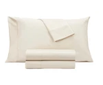 Aria Egyptian 500 Thread Count Cotton 4 Pc Sheet Set, Queen - Ivory. Fixed Price $51.89.