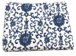 Brand New Ralph Lauren Porcelain Rosette Blue Queen Flat Sheet, Vintage Floral. Fixed Price $55.00.
