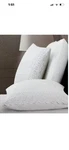 Rachel Ashwell Embroidered Eyelet Hem Queen Sheet Set Chic White 100% Cotton. Fixed Price $99.50.