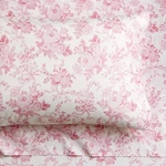 Pottery Barn Loveshackfancy Garden Damask Organic Sheet Set, Full - Pink/ivory. Fixed Price $65.75.