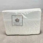 Court Of Versailles Cannon Royal Family Coronation White Queen Flat Sheet Cotton. Fixed Price $94.98.