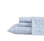 Laura Ashley Lavange Vine Blue White Queen Cotton Sateen Bed Linen Set. Fixed Price $69.99.