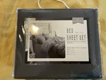 Moderne Elegance 4PC Queen Bed Sheet Set Dark Grey. Fixed Price $7.00.