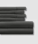Ienjoy Home Gray Premium Ultra Soft 6-PIECE Bed Sheet Set, King' Size. Fixed Price $37.10.