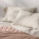 Standard 100% Linen Pillowcases Natural - Casaluna. Fixed Price $25.99.