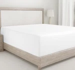 Cal King Fitted Sheet White 100% Cotton 400 Thread Count Sateen Deep Pocket D.... Fixed Price $49.10.