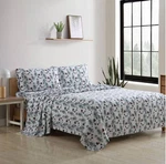Eddie Bauer H1679 Tree Farm Cotton Flannel 4-PIECE Sheet Set Full. Fixed Price $89.10.