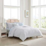 Laura Ashley Margaret Bedding Set - (white). Fixed Price $99.99.