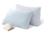 Lyralith Shredded Memory Foam Cooling Soft Bamboo Viscose Pillows King Set 2,. Fixed Price $46.99.