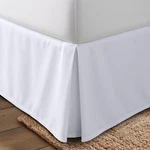 Utopia Bedding Skirt - Soft Quadruple Pleated Ruffle Queen, White. Fixed Price $17.19.
