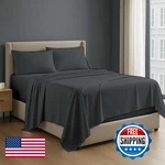 Non Sticky Cotton Premium 4 Piece Egyptian Fitted Rv Short Queen 60 X 75. Fixed Price $61.41.