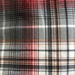 Ruvanti 100% Cotton Full Double Soft Flannel Flat Sheet Grey Red Plaid 82 X 97. Fixed Price $19.99.