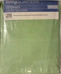 Nip Living Quarters Green Queen 4 Piece 200 Thread Count Solid Set. Fixed Price $16.95.