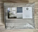 Macy's Hotel Collection 525 Thread Count 100% Cotton King Sheet Set Gray- New. Fixed Price $99.00.