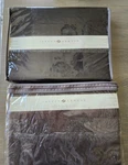 Joseph Abboud 1 Fitted & Flat Sateen Queen Sheet Set-jacquard Paisley-read. Fixed Price $89.99.
