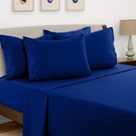 6 Piece Bed Sheet Set 1800 Series Microfiber Comfort Deep Pocket Hotel. Fixed Price $24.25.